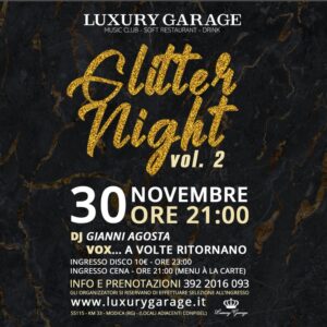 Glitter Night Vol. 2 - 30 Novembre